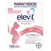 新西兰版爱乐维Elevit 孕妇维生素 100片